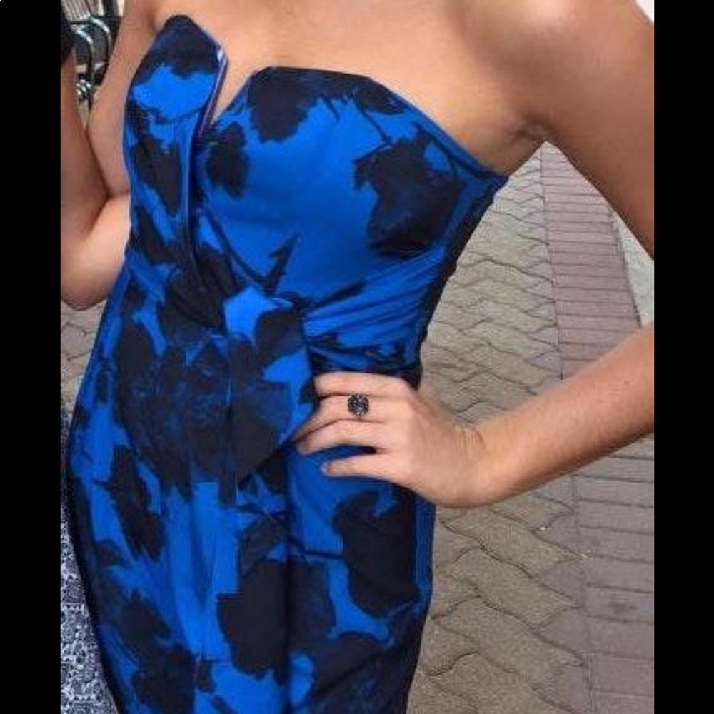 Blue jumpsuit